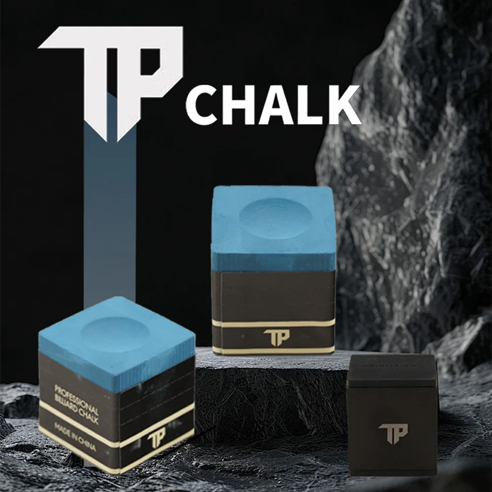 TP-Turning Point Pool Chalk in Case with S, M, H for snooker cue chalk Professional billiard accessories