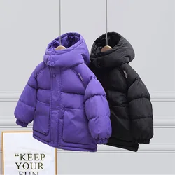 Children Cotton Jacket Baby Cotton Coat Winter Warm Jackets Boys Fashionable Hooded Jacket Cotton Coat Boy Winter Jackets Coats