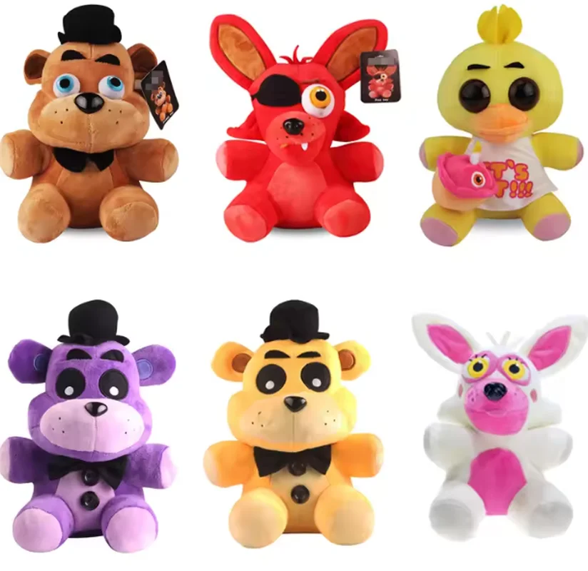 

18 см Kawaii Новый F-Naf аниме мультфильм плюшевая игрушка Фредди мягкая игрушка Sly Rabbit Animal Make-Believe персонаж мультфильма плюшевые игрушки