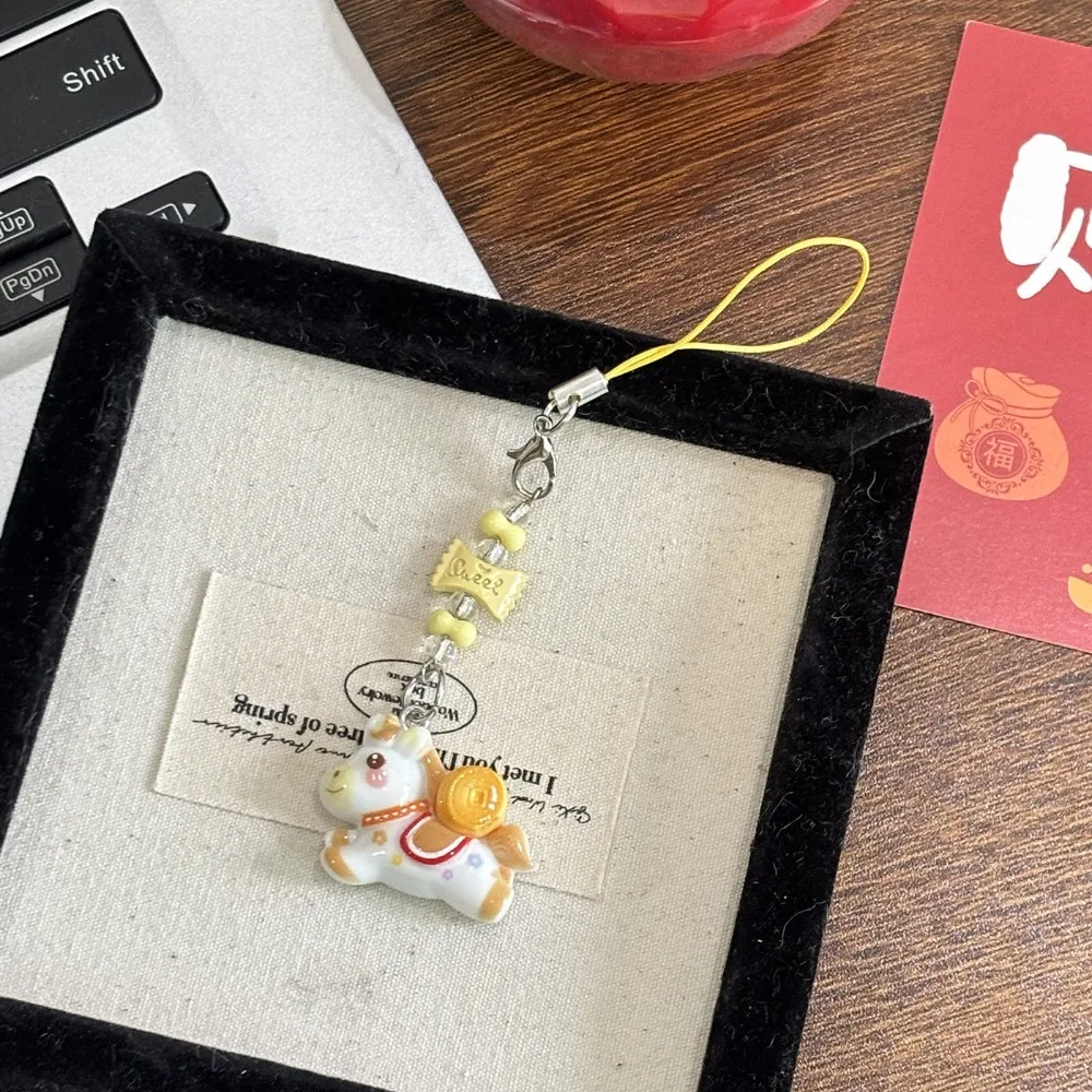 

Creative Hanging Horse Pendant Pendant Lucky Mascot Horse Mascot New Year Decoration New Year Accessories