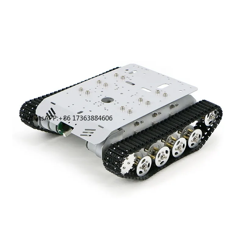 

2026 hot sellingR3 Series Tank Chassis Intelligent Electric Car Tracked Vehicle Intelligent R obot Chassis with Motor Encoder