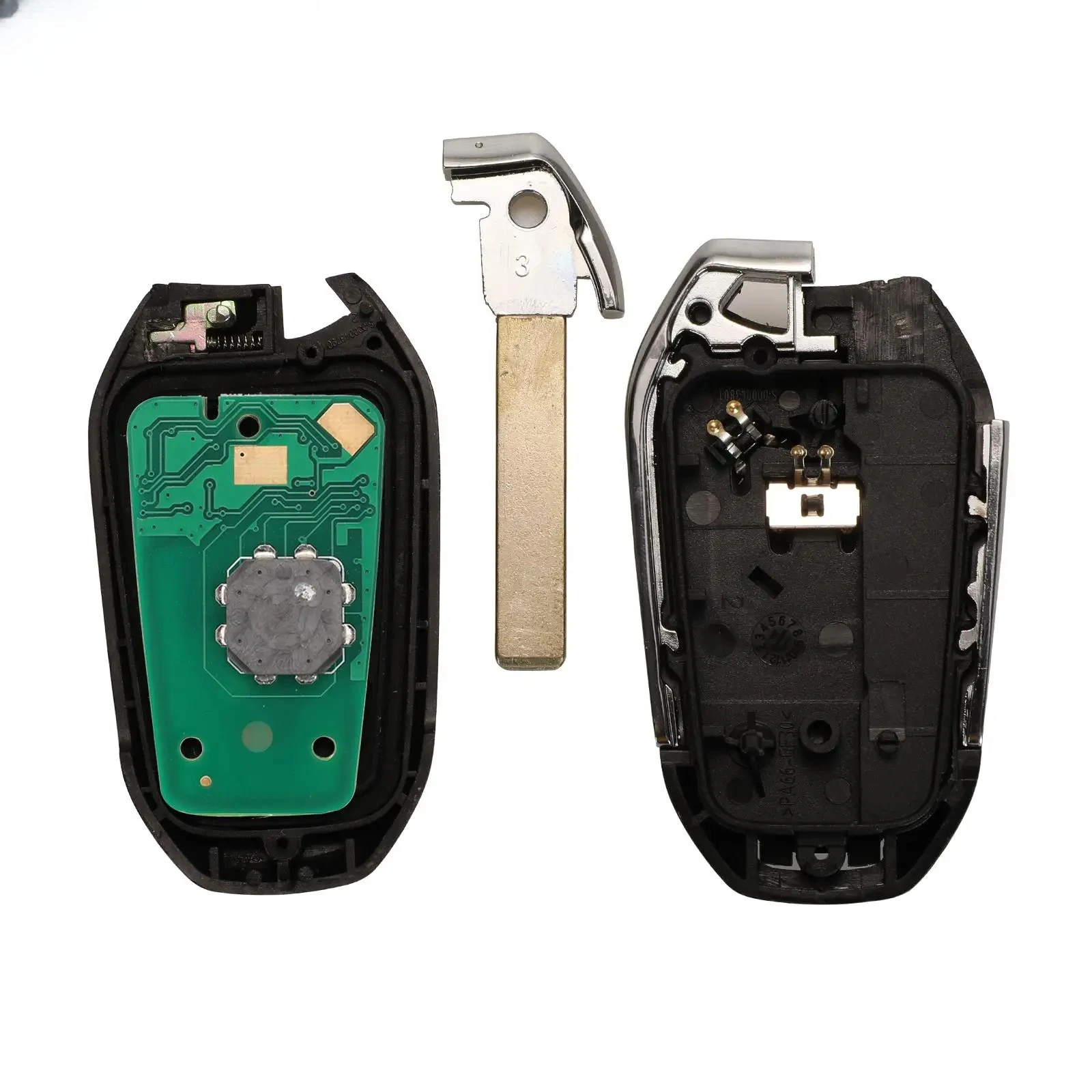 434Mhz FSK 4A رقاقة سيارة مفتاح بعيد لبيجو 3008 5008 2016 سيتروين C3 C5 التحكم الذكي دخول بدون مفتاح فوب المصباح