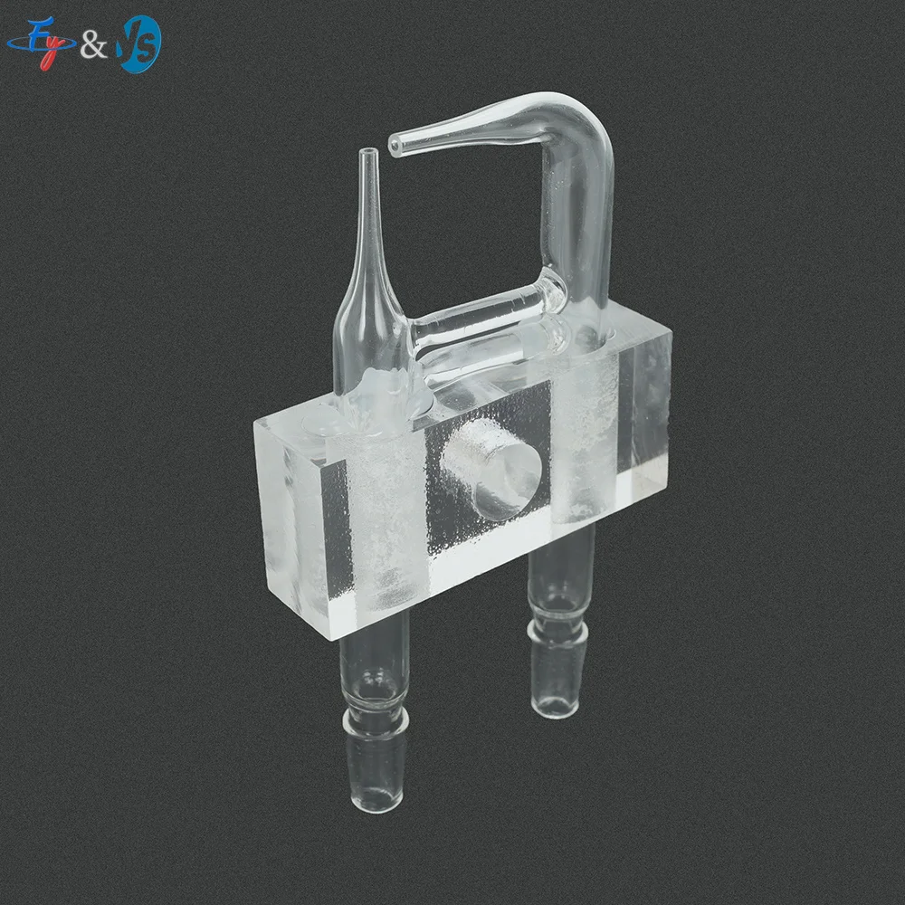 10pcs Salt Spray Test Machine Nozzle Salt Spray Test Nozzle Glass Nozzle for Corrosion Test Equipment 40x90mm 50x100mm