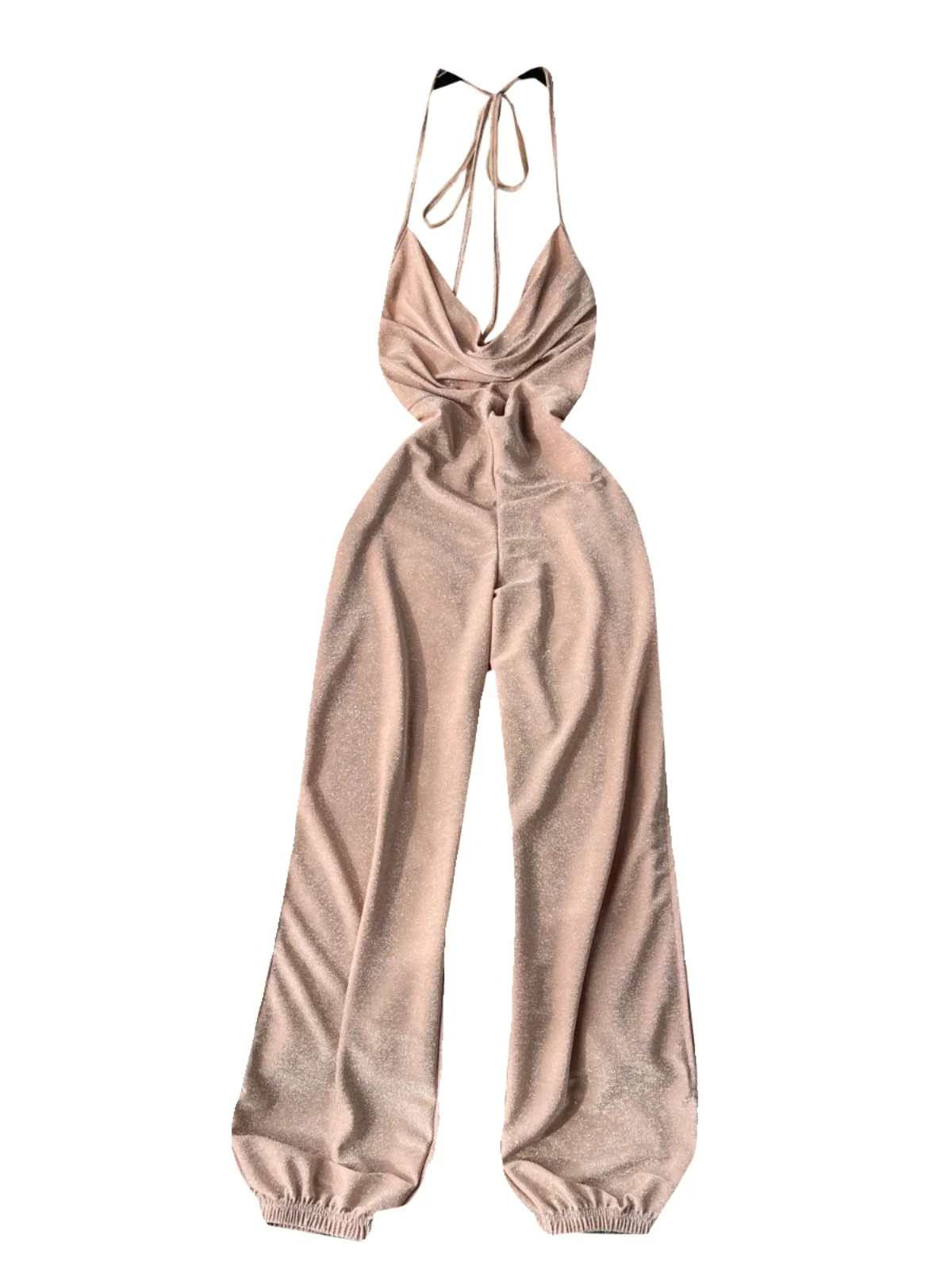 iny Tead Pantaloni lunghi monopezzo Bal Ne Hanging da donna a vita alta per pendolari Pantaloni a gamba dritta a figura intera Coll invernale...