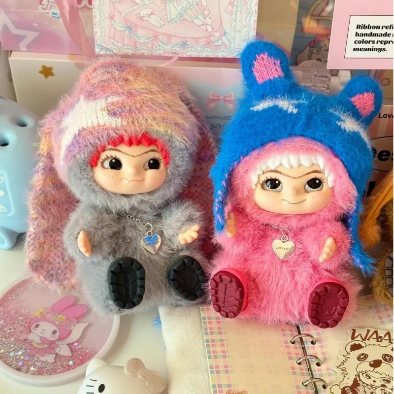Echte Spot Goods Wakuku Fuzzy Fun Party Series Trendy pluche pop hanger ornament garage kit decoratie ornament decor cadeau