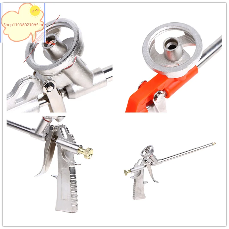 

[TL]1PC All Metal Polyurethane Foam Sealant Special Manual Tool For House Renovation Foam Expanding Spray Gun Foam Glue Gun
