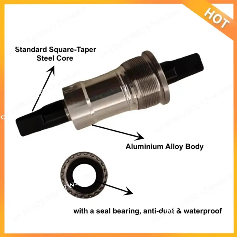 

X08A Bike Bottom Bracket Portable Square-Taper 110.5Mm Perfect For Cycling Enthusiasts
