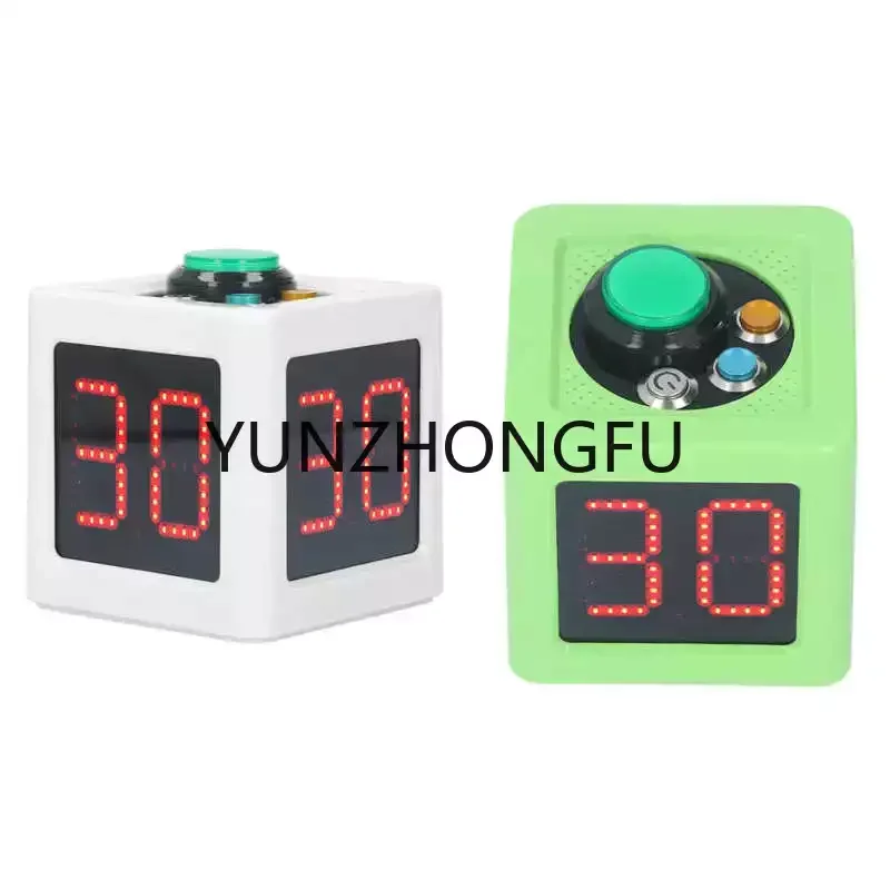 

For Private Poker Chess Casinos Digital Shot Timer Cube Timer 1.4in 4 Sided Digital Shot Countdown Stopwatch