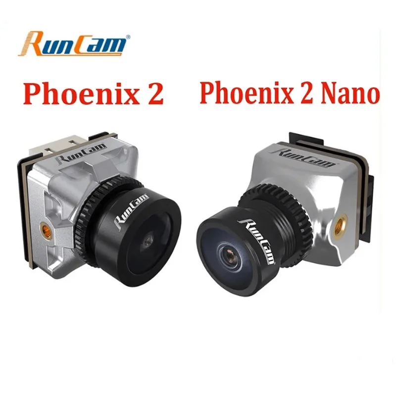 RunCam Phoenix 2 Nano Freestyle FPV Camera, 1000TVL CMOS PAL/NTSC Switchable for FPV Drone Quadcopter, Phoenix 2 Upgrade