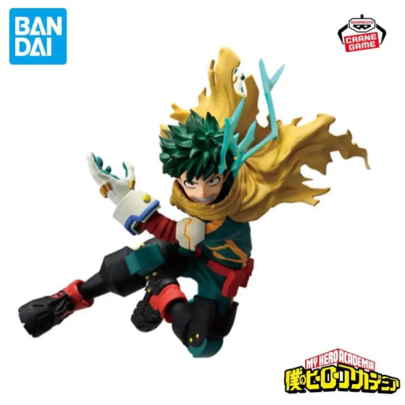 

Bandai Original Banpresto Hero Academia Izuku Midoriya Figuras Anime Action Figures Models Cartoon Dolls Kids Toys Juguete Gifts