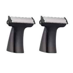 2X For Kemei Trimmer Micro-Type Replacement Head Electric Shaver Cleaning Trimmer Head