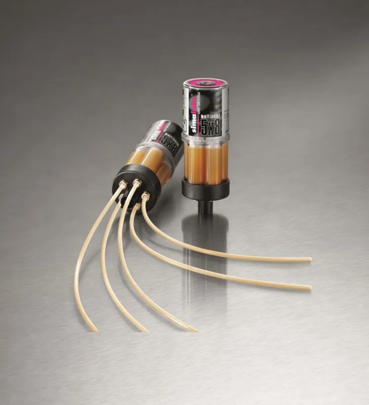 Automatic oiler 5 * 8ml multi-point micro-lubrication greaser