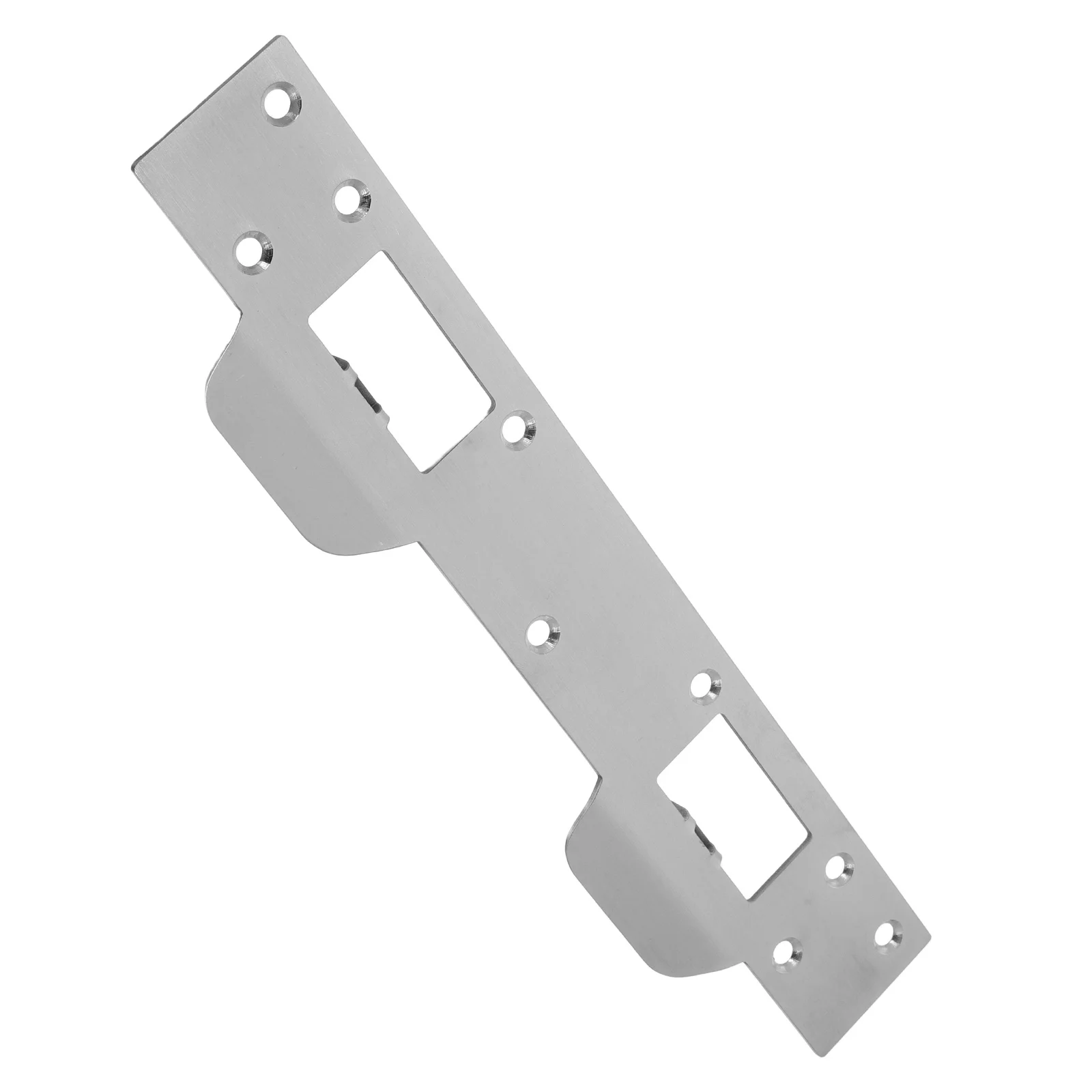 

Latch Attack Board Security Strike Plate Heavy Duty Reinforced Door Lock Repair Kit Stainless Steel Doors Frame Fix
