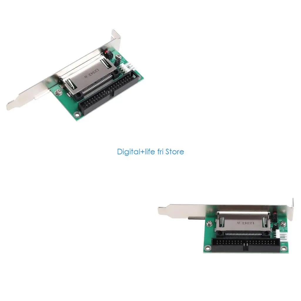 E06D to IDE Adapter 40Pin Compact Flash Card to 3.5 Converter with PCI Bracket