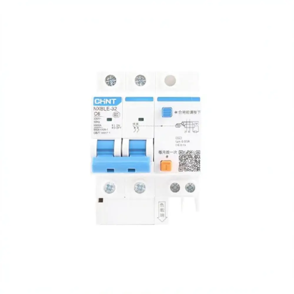 For For CHNT NXBLE DIN Rail Mounted Breaker Residual Current Circuit Breaker Electrical Distribution Supply Protection Parts