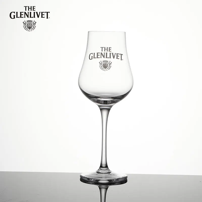 Glenlivet Whisky Smelling Crystal Cup Whiskey Scent Wine Cup Brandy Snifter Crystal Aroma Professional Tasting Glass