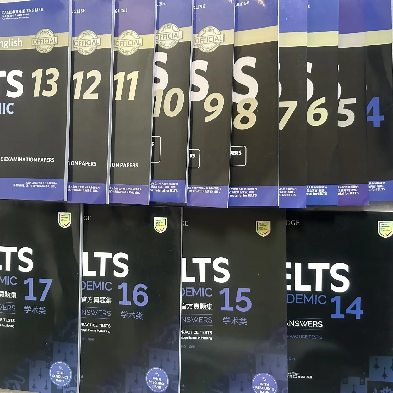 28 Books Cambridge English IELTS IELTS 18 Academic IELTS Zhenti 4-18 Speaking Listening Reading Writing Study Book