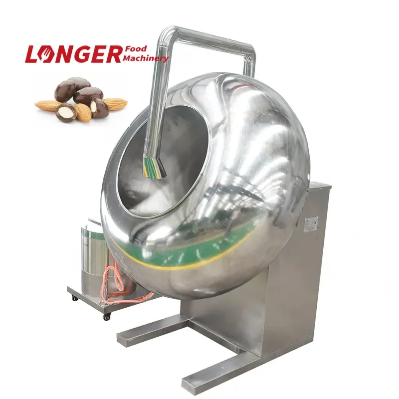 Mini Automatic Chocolate Mixing and Coating Machine for Home Use Small Scale Chocolate Spraying Enrobing Equipment