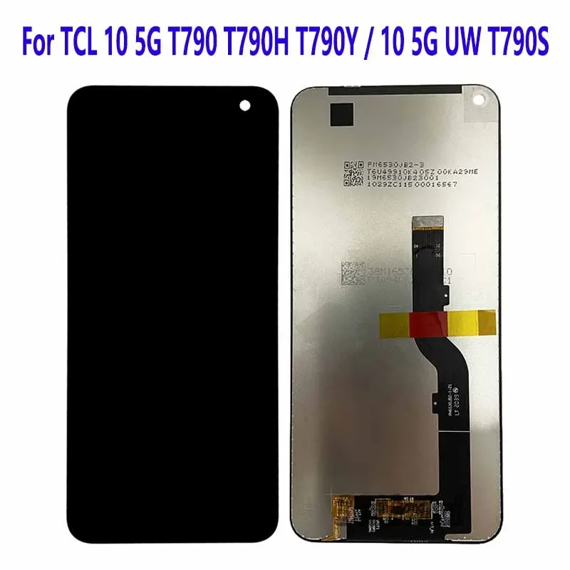 For TCL 10 5G UW T790S LCD Display Touch Screen Digitizer Assembly For TCL 10 5G T790 T790H T790Y T790Z