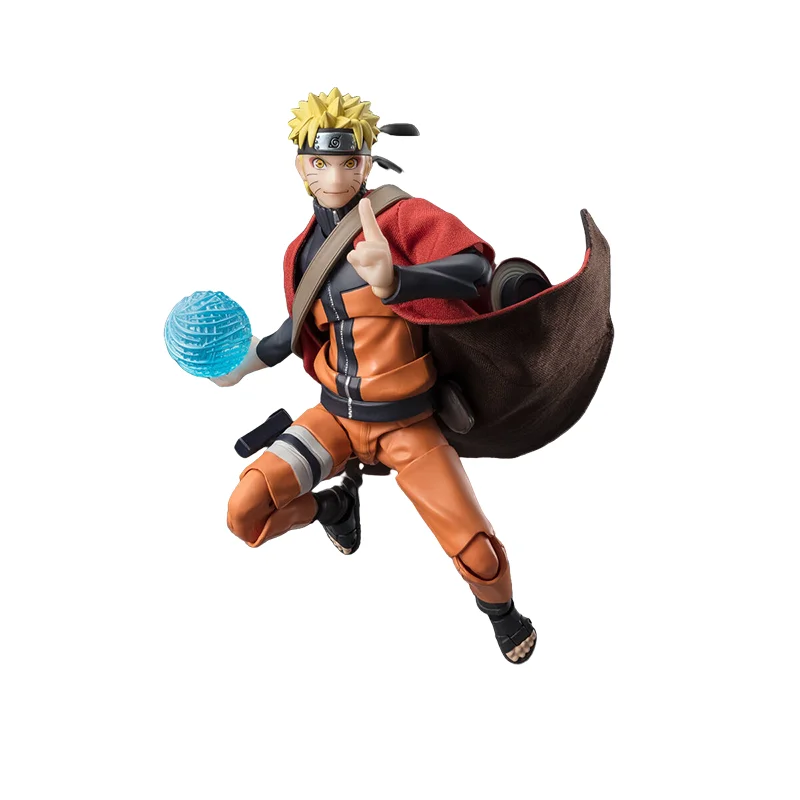 Spot Direktlieferung Bandai Original Anime NARUTO Modell SHF NARUTO UZUMAKI Action Figure Sammeln Spielzeug Für Kinder Geschenk