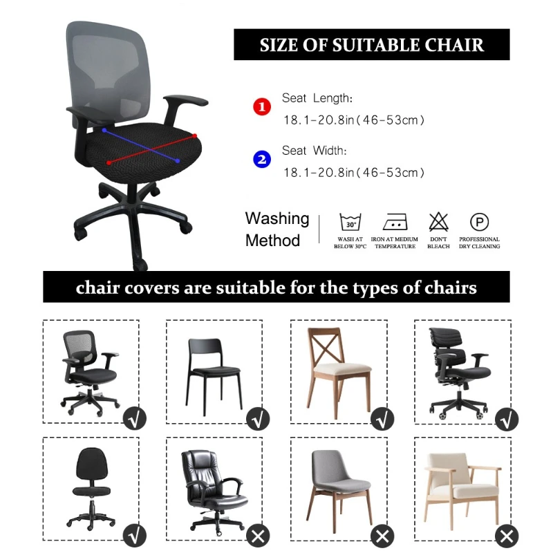 2026 Soft Comfortable Chair Cover Universal Popular Dustproof Machine Washable Chair Cover Wrinkle‑Resistant Durable Chair Cover