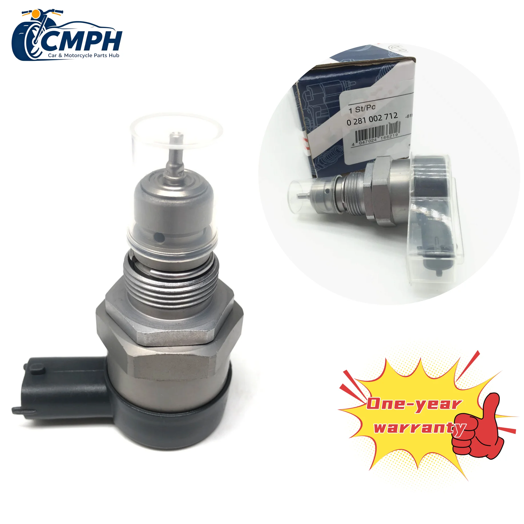 High Durability 0281002712 Common Rail DRV Pressure Control Valve Precise Regulation Engine System Accessories