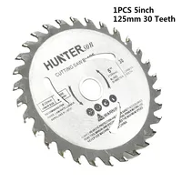 Circular Saw Blade 5 Inch/125mm Wood Cutting Disc 30 Teeth 20mm Bore Carbide Cutting Disc Woodworking Cutting Saw Blade Wheel