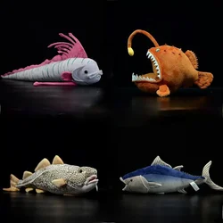 Cute Lifelike Oarfish Tuna Codfish Plush Doll Simulated Marine Life Animals  Fish Model  Toys