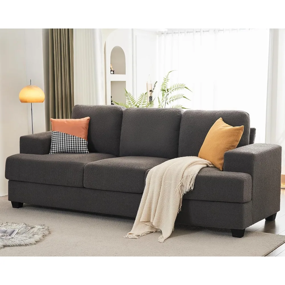 

Living Room Sofas, 89 Inch Sofa, Comfy Couch with Extra Deep Seats, Modern- 3 Seater Couch, Living Room Sofas