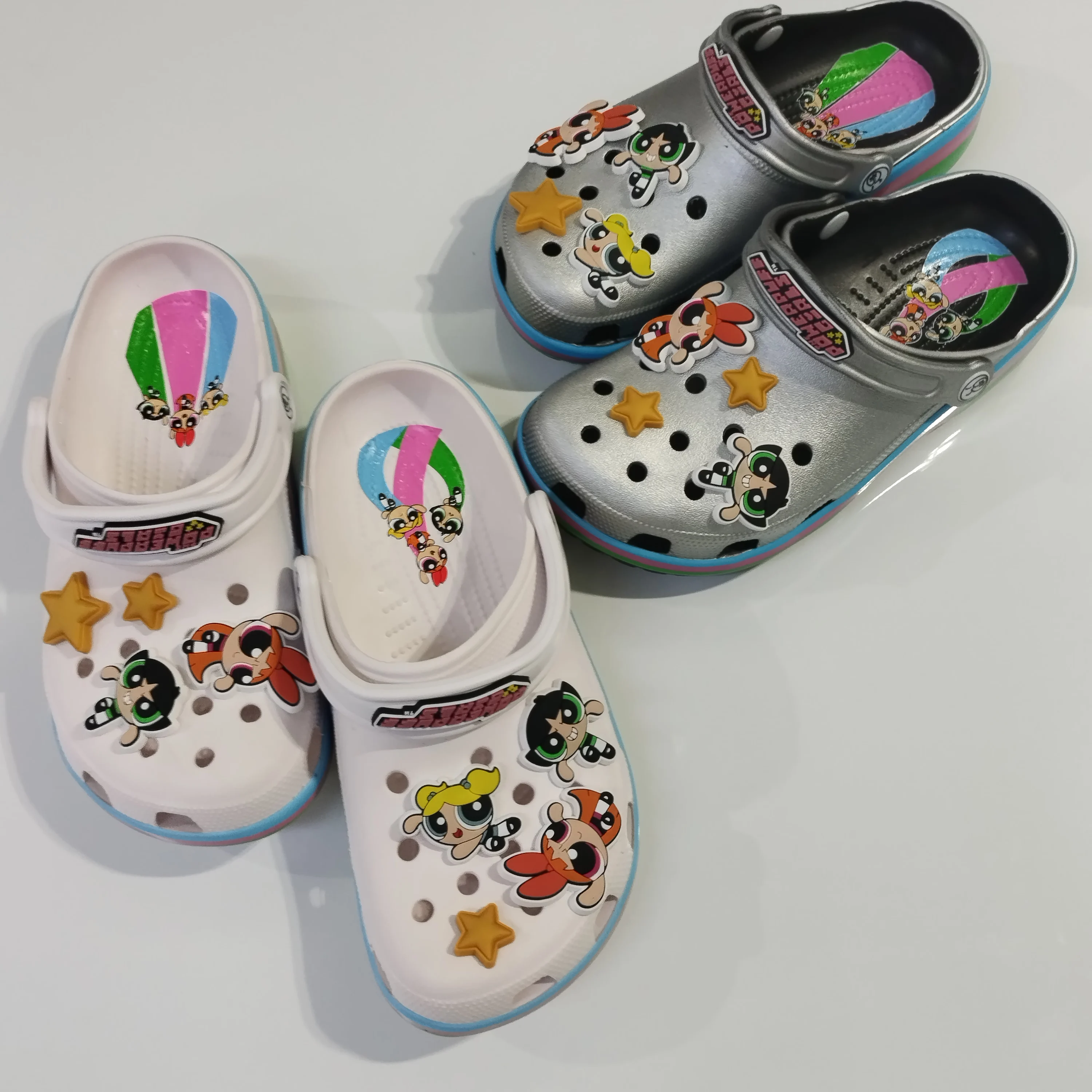 

Feitian Little Policewoman Summer New Hole Shoes Non-Slip Soft-Soled Beach Shoes Dirt-Resistant Lightweight Casual Sandals