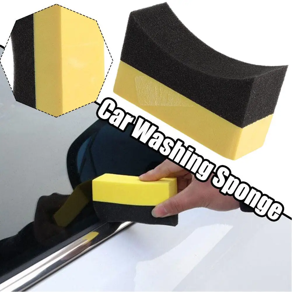 Car Tyre Brush Sponge Honeycomb Car Wash Sponge Cleaning Wiping Car Wash Tools Household Cleaning Accessories