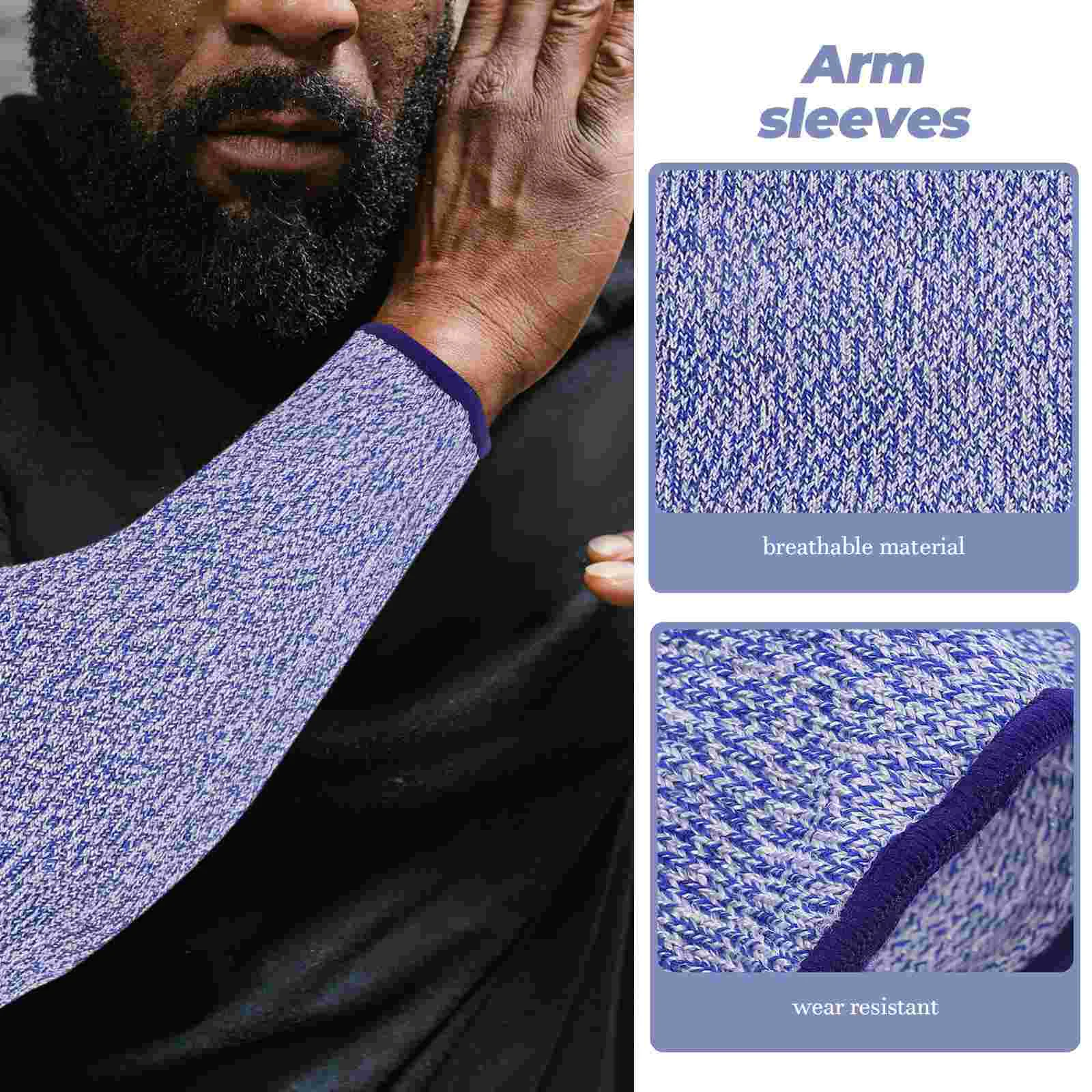 Sleeve Arm Protective Cover Forearm Cut Resistant Sleeves Shoulder Pads Guard Hppe