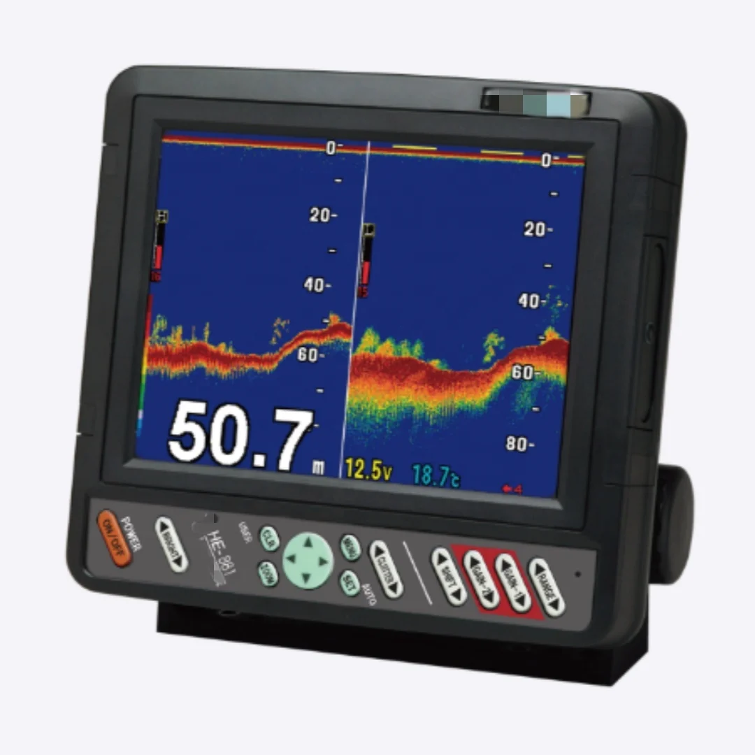 

New Compact Professional Dual Frequency Echosounder Hondexx HE-881