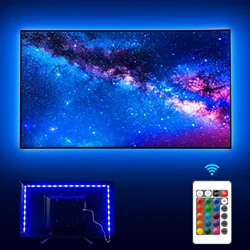 Listwa oświetleniowa Led, listwa oświetleniowa Led RGB 5050 elastyczna wstążka oświetlenie Model Bluetooth pilot na podczerwień salon Decorati