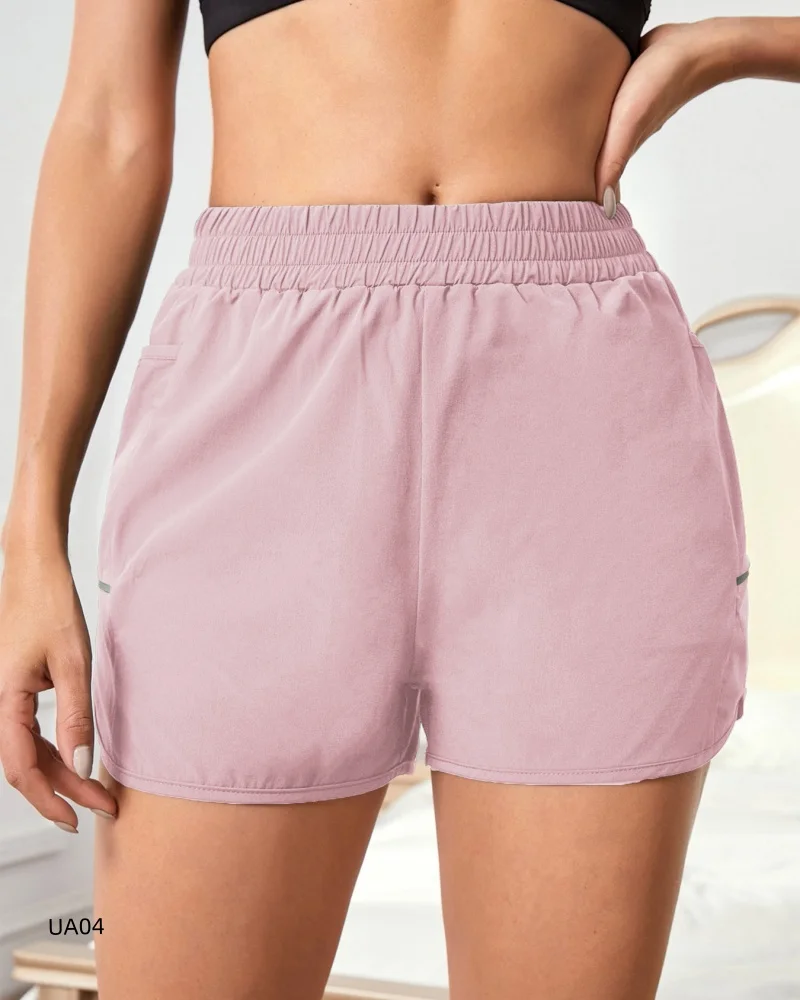 2026 Women's Comfortable Sports Shorts with Slim Waist and Casual Home Multi functional Sports Shorts New Style