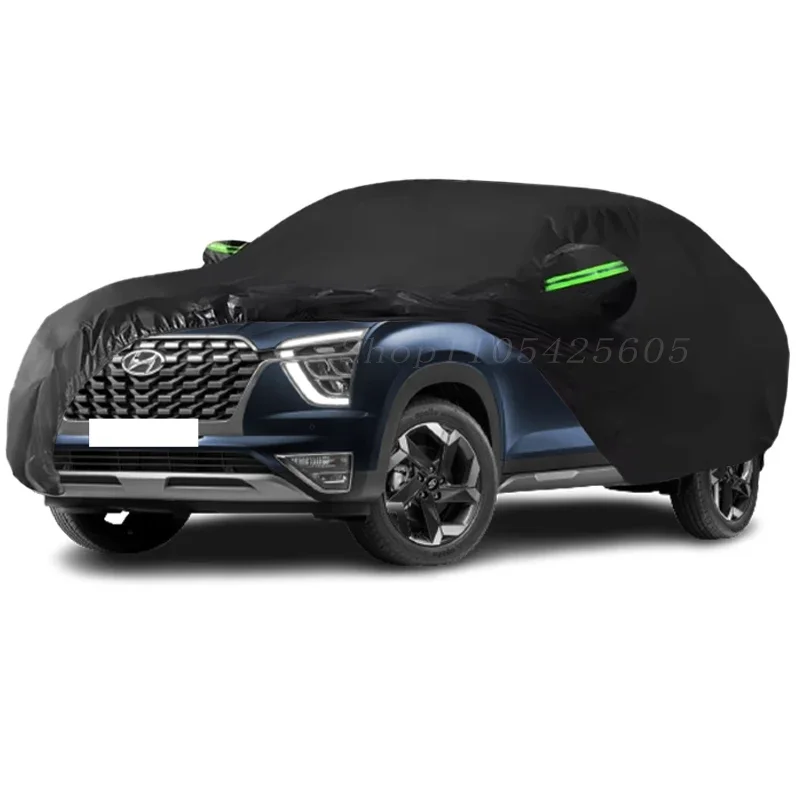 

For Hyundai Creta Outdoor Protection Full Car Covers Snow Cover Sunshade Waterproof Dustproof Exterior Car Accessories