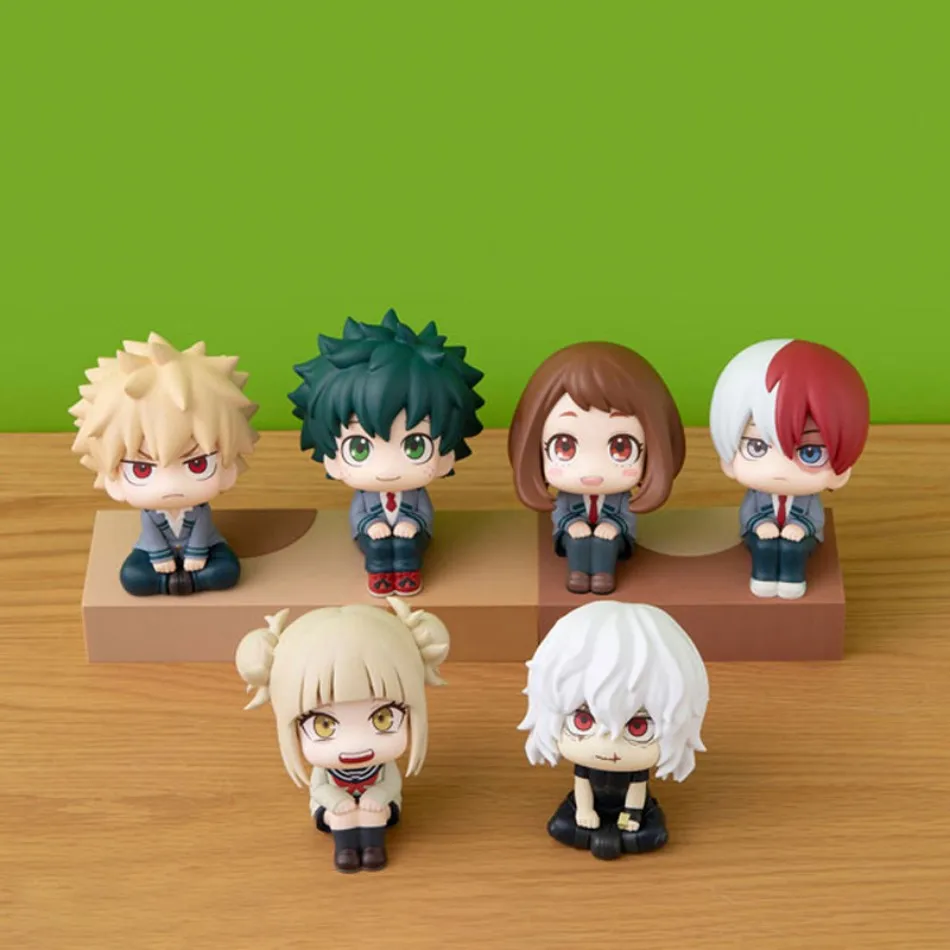 1-4 piezas boku no hero academy figura de anime midoriya izuku figura de acción bakugo katsuki/todoroki shoto estatuilla colección de juguetes de pvc