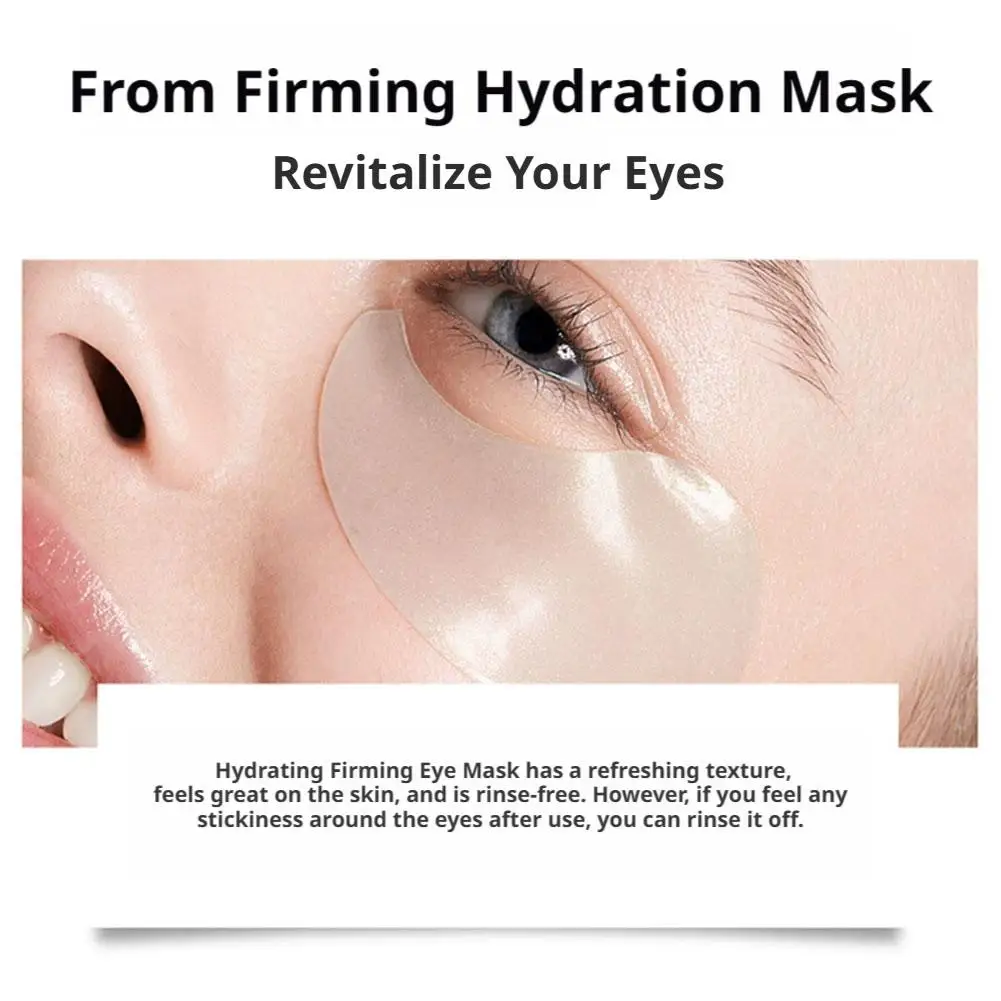 60Pcs Red Algae Eye Mask Moisturizing Hydration Firming Anti Dark Circles Remove Eye Bags Eye Patches Skin Care 2026 New - view 6