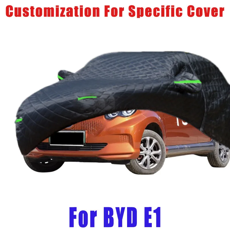 

For BYD E1 Hail prevention cover auto rain protection, scratch protection, paint peeling protection, car Snow prevention