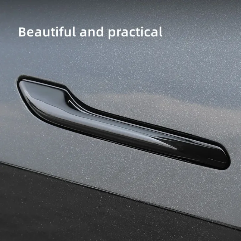 Car Antifreeze Door Handle for New Tesla Model Y/3/3+ Highland 2024 Frost Proof Door Handle Patch Cover Car Modification Parts