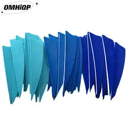 50Pcs 3Inch Right Wing Arrow Feathers Shield Cut Hunting Fletching Fletches Archery DIY Accessories