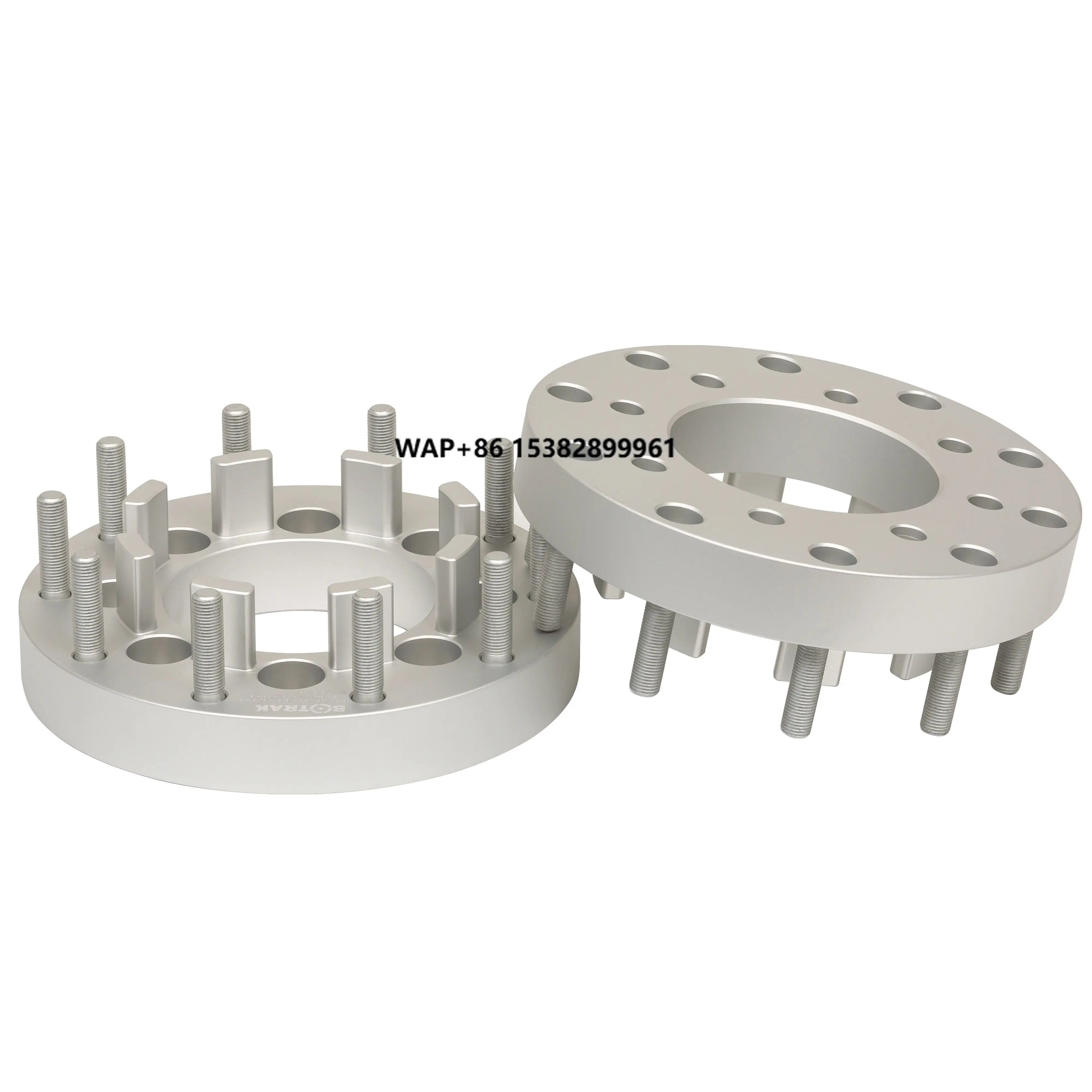 

BOTRAK 8 Lug to 10 Lug 2" 8x170 to 10x225 Dually Truck Wheel Adapters for F250 F350