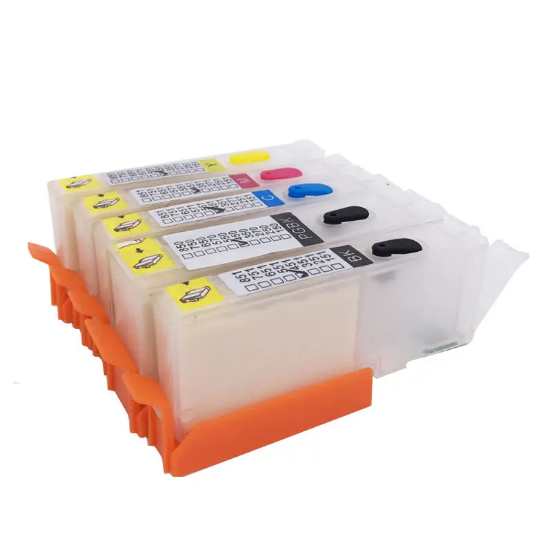 PGI-150 CLI-151 Refillable Ink Cartridge for Canon PIXMA MG5410 MG5510 MG5610 MG6410 MG6610 MG7110 IP7210 IP8710 MX721 IX6810