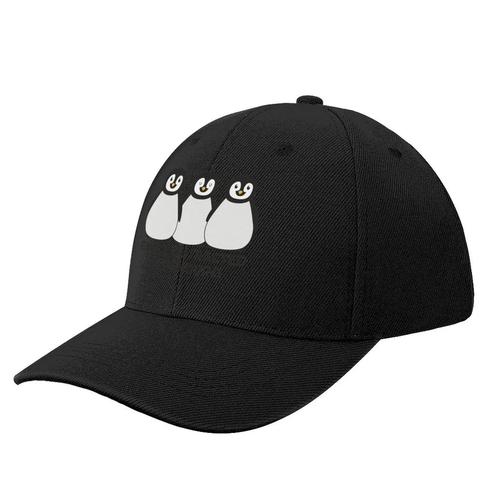 Easily Distracted by Penguins Baseball Cap |-F-| Military Cap Man Anime Hat western hats Men Cap Women's