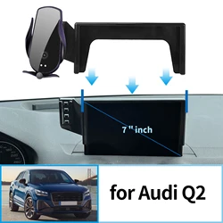 Car Mobile Phone Holder for Audi Q2 7inch GPS Bracket Navigation Stand Auto