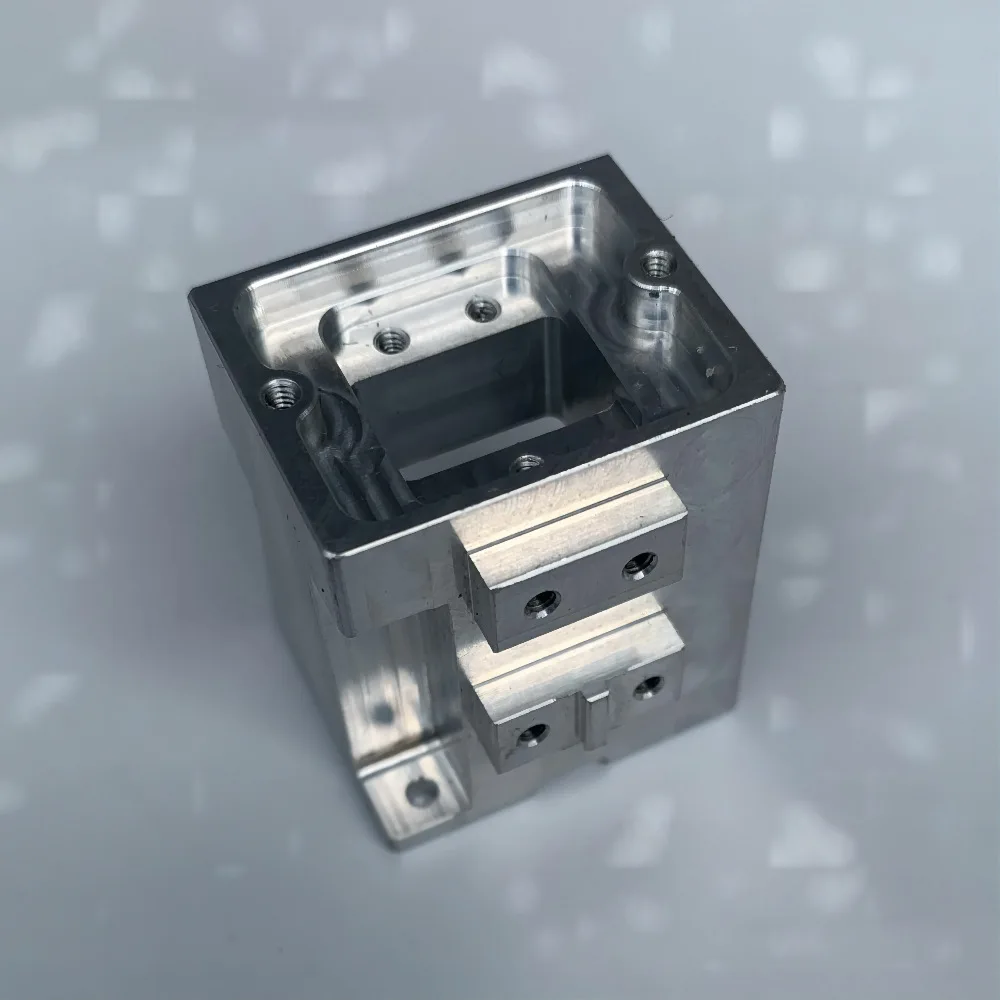 Aluminum Alloy CNC Machining Parts Industrial Precision Turning Components Custom Metal Hardware Manufacturing Polished Surface