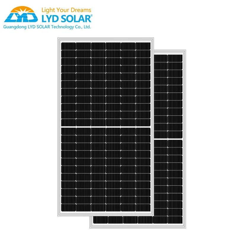 China Manufacturer Wholesale 500 Watts Mono Monocrystalline PV Solar Panel 132 Cells