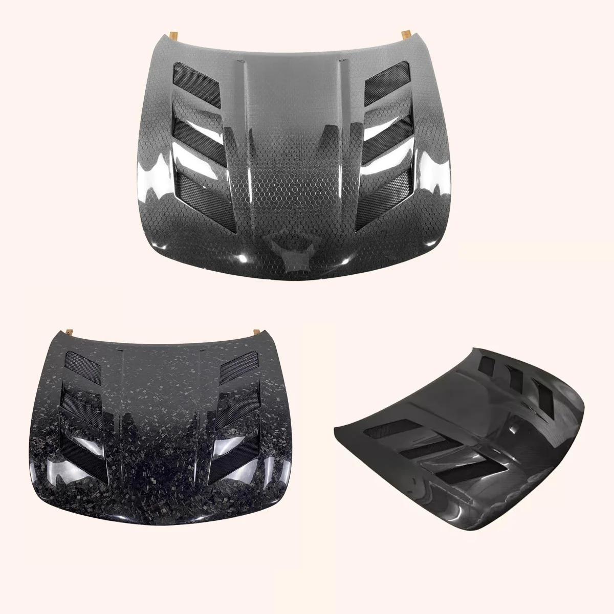 

Carbon fiber Engine Cover Hood for Infiniti G37 08-13 four doors modified Light weight Bonnet Scoop Auto parts