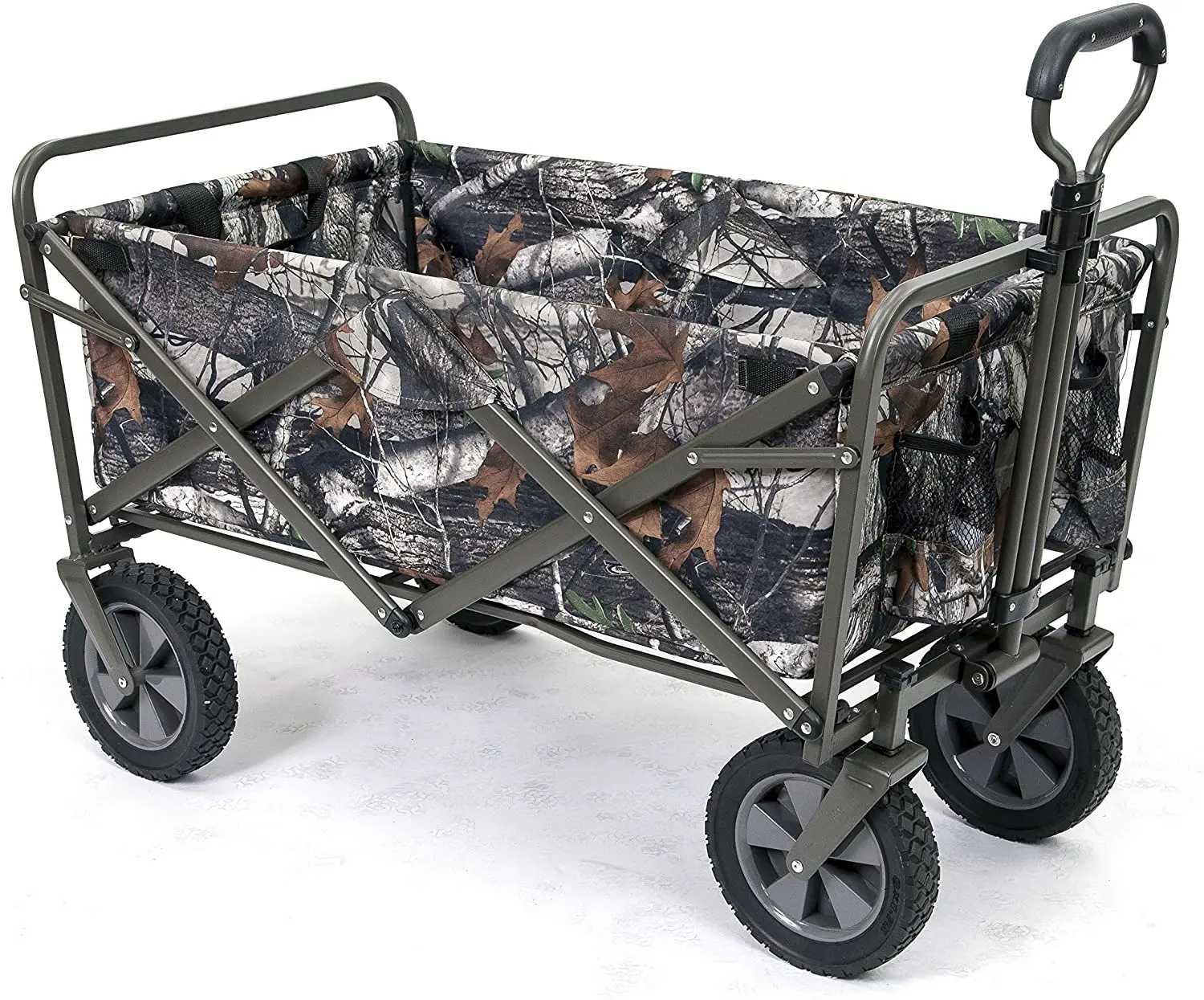 FOLDING TRANSPORT CART FOR CAMPING EQUIPMENT TROLLEY