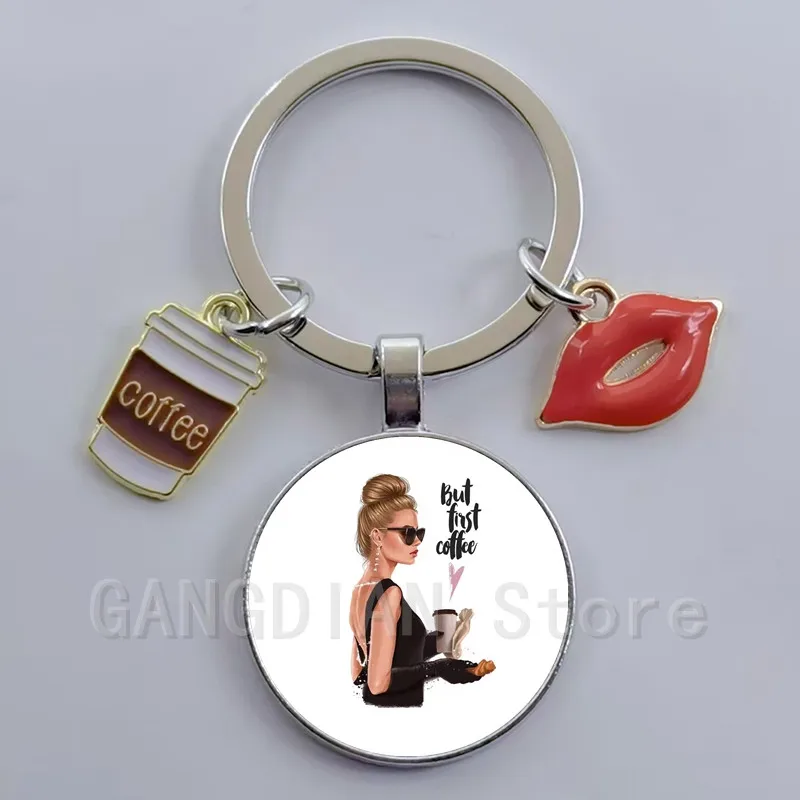 Модная-девушка-эстетическая-девушка-красивый-женский-брелок-брелок-с-подвеской-в-виде-кофе-с-очаровательными-губами